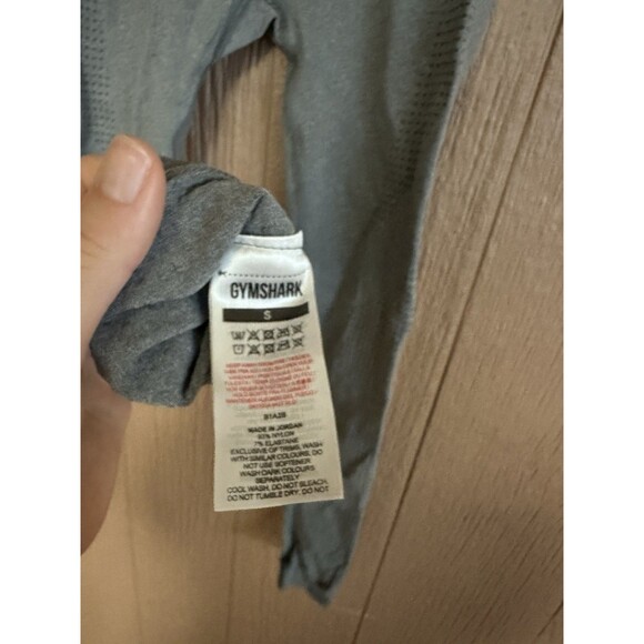 Gymshark Vital Seamless 2.0 Breathable Lightweight Legging Gray Sz Small Athlete - Picture 4 of 5